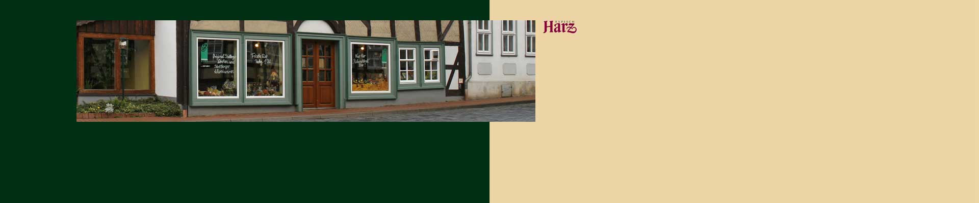 Harzladen Harzer Spezialitäten