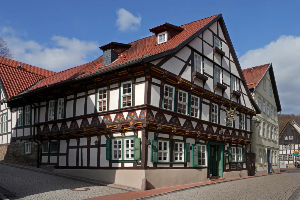Der Gasthof Kupfer an der StraÃŸe â€žAm Markt 23â€œ
