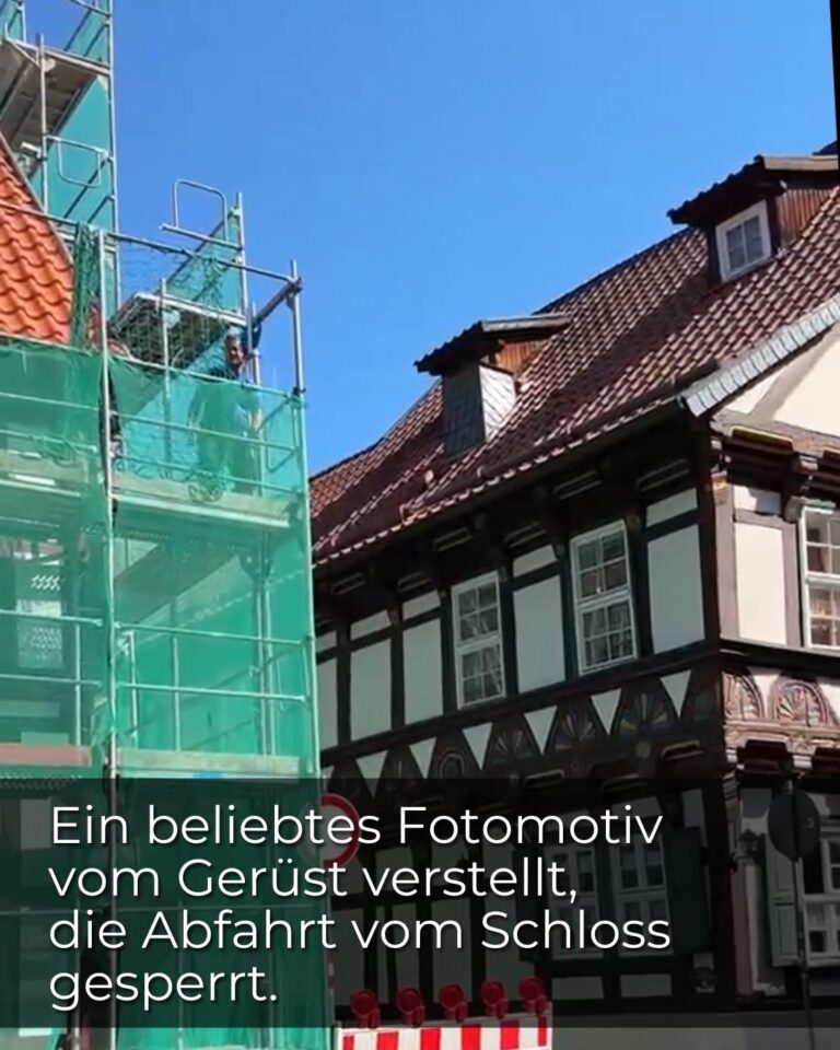 Endlich wieder freie Sicht auf ein Stolberger Fachwerkjuwel